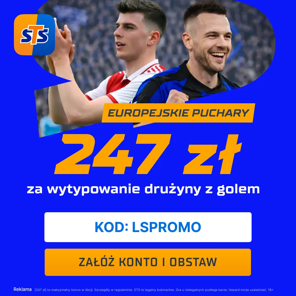 247 zł za wytypowanie drużyny z golem w meczu PSG - Chelsea od STS