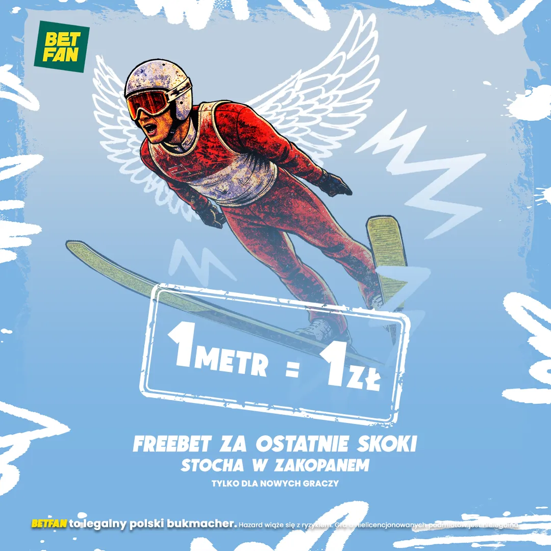 BETFAN: Freebet za ostatnie skoki Stocha w Zakopanem
