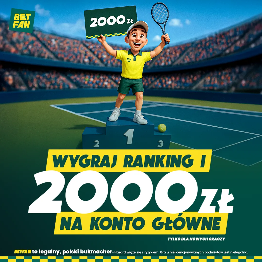 BETFAN: Tenisowy ranking na US Open 2025