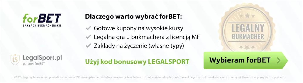 Rekomendacje dla legalnego bukmachera forBET online
