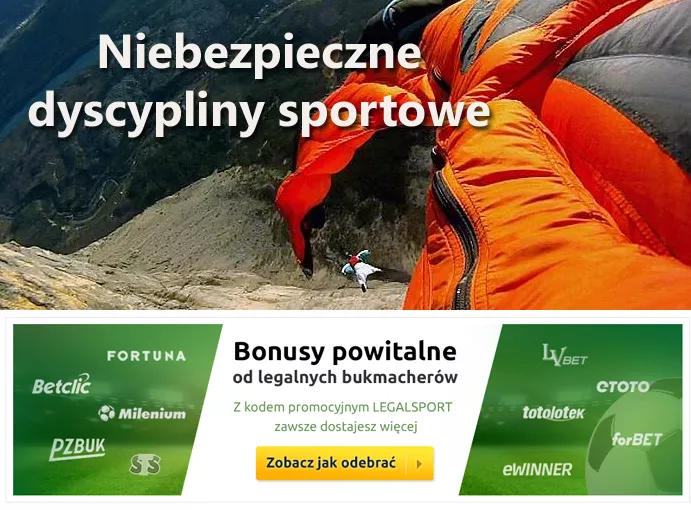 Niebezpieczne dyscypliny sportowe - czy można je obstawiać u legalnych bukmacherów?