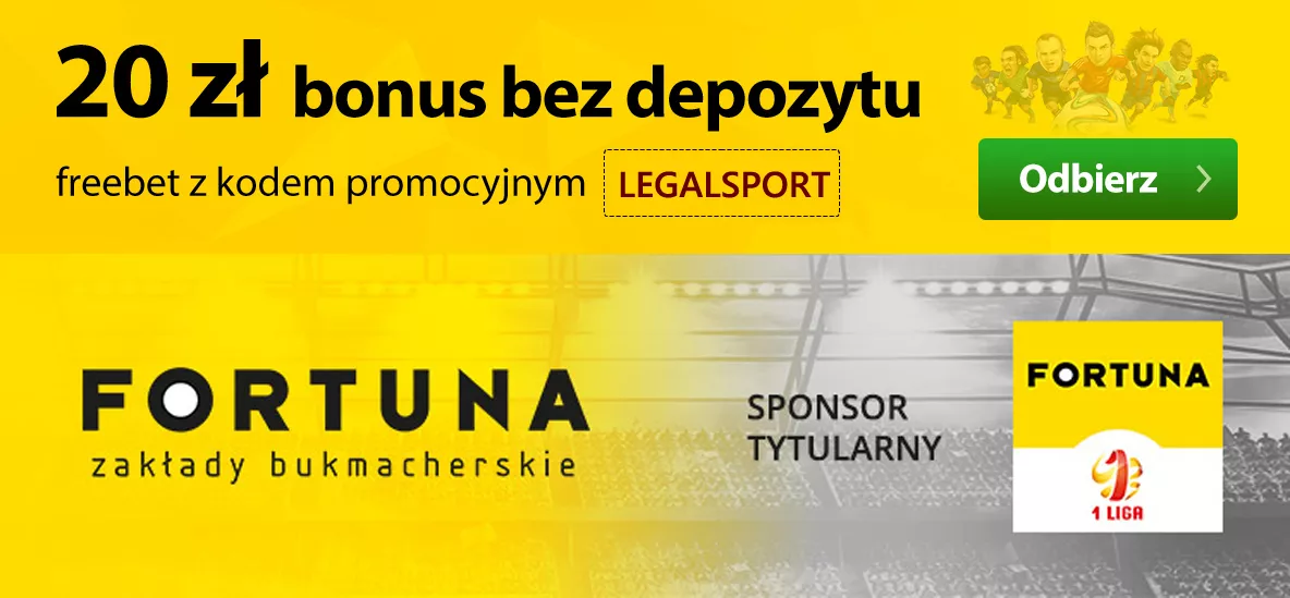 FORTUNA bonus bez depozytu 