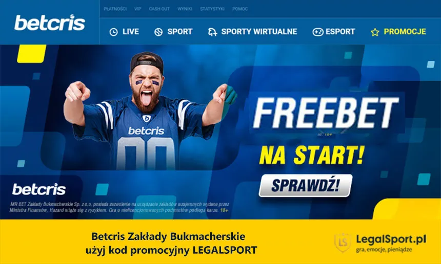 Betcris freebet