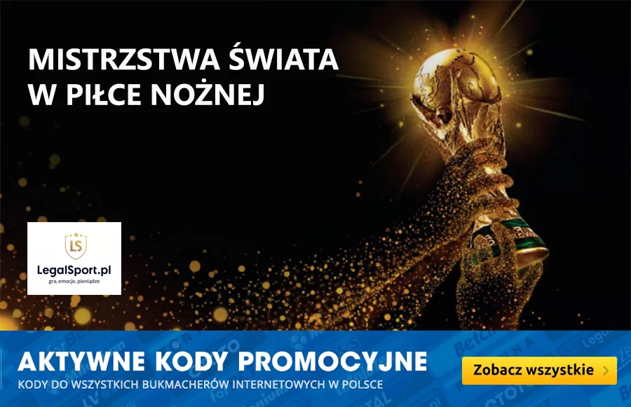 Kody (aktywne) na piłkarskie mistrzostwa świata
