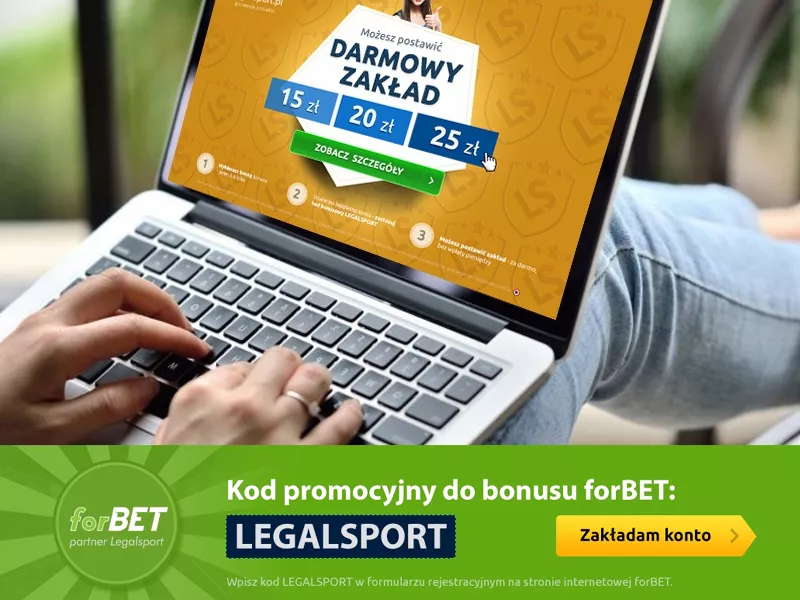 Darmowy zakład za freebet od forBET za aktywny kod promocyjny