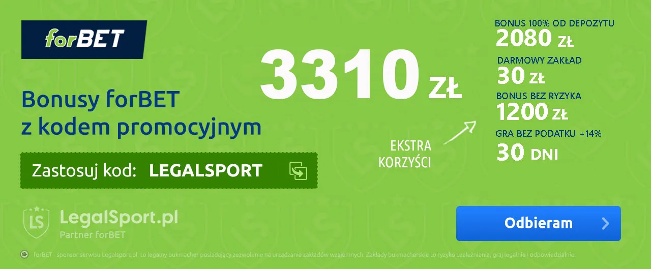 Pakiet premiowy w forBET