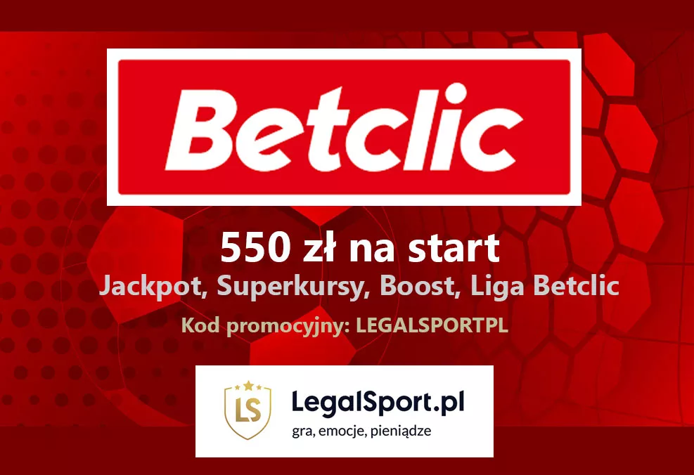 Kod do bonusu powitalnego Betclic