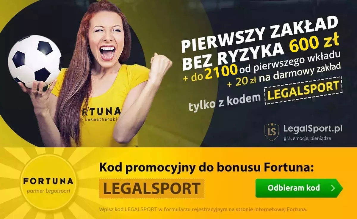 Fortuna zakład bez ryzyka