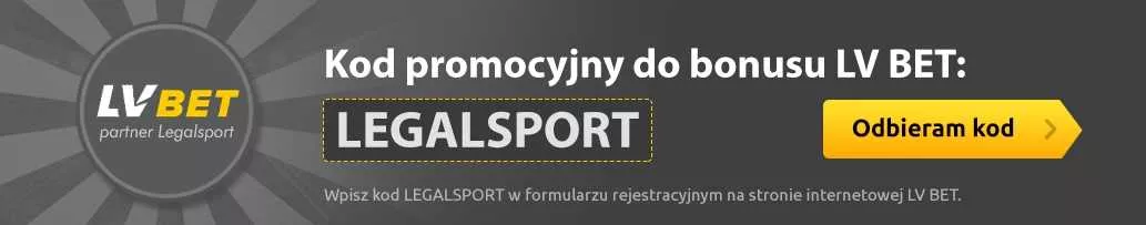 Baner z kodem do LVBET Zakłady Bukmacherskie