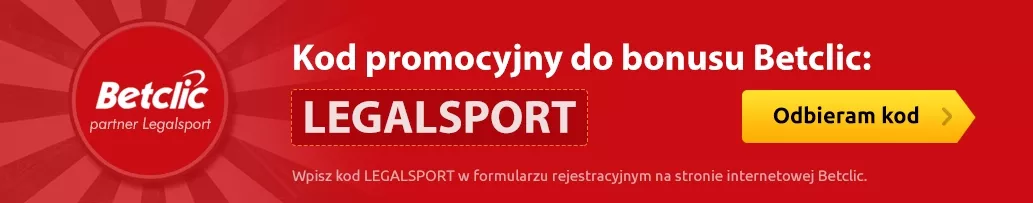 Kod promocji bonusowych w zakładach bukmacherskich Betclic