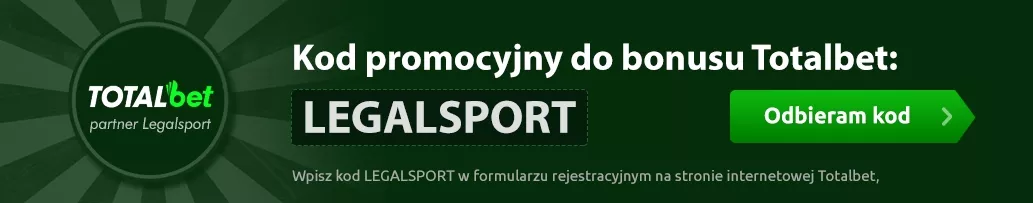 Kod promocji w Totalbecie - bonus na start dla nowych