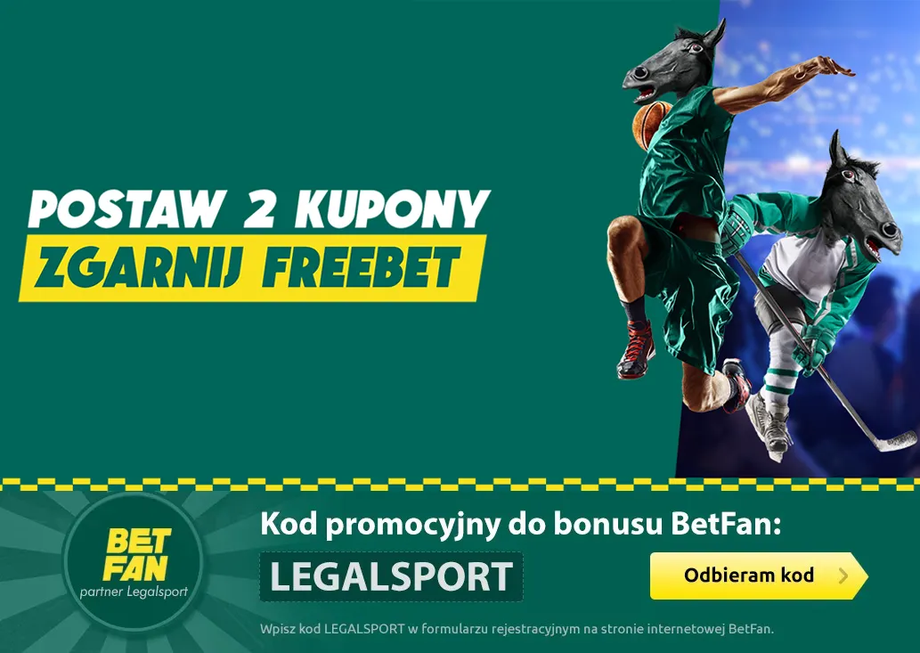 Odbierz 298 zł! Promocja 2+1 na NHL i NBA od BETFAN