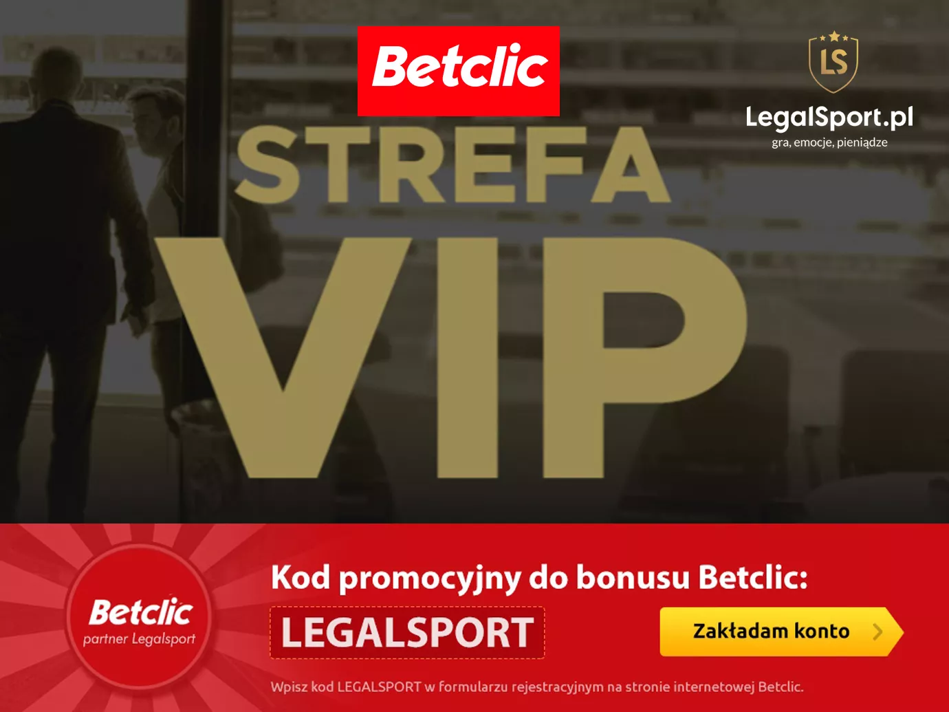 Strefa VIP - program lojalnościowy dla typerów w Betclic Polska