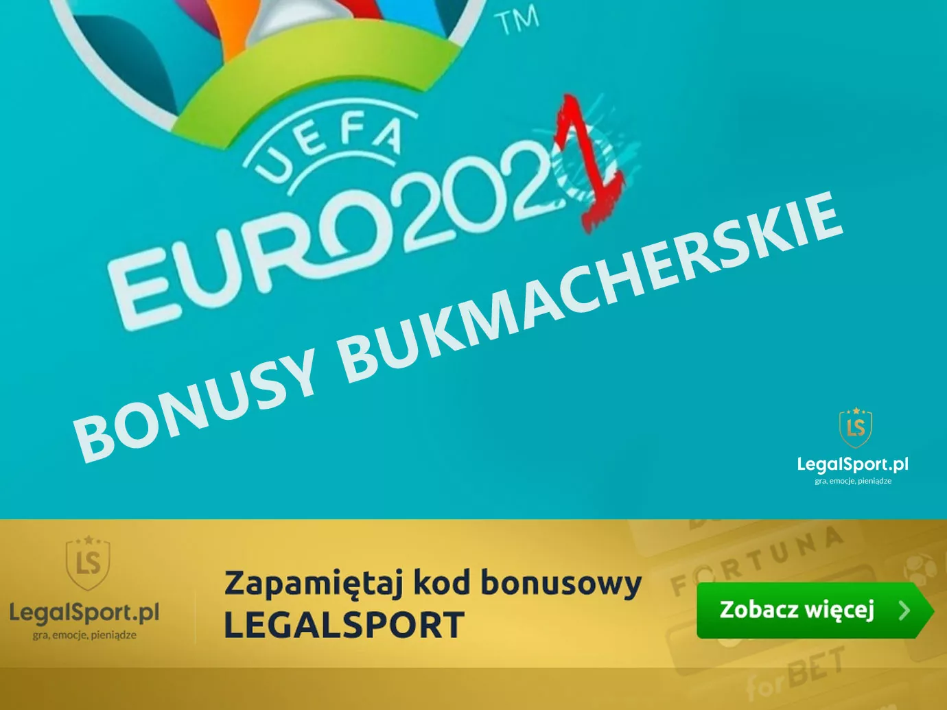 Bonusy bukmacherskie na EURO 2021