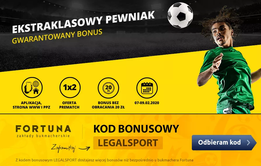 Ekstraklasowy pewniak w Fortunie