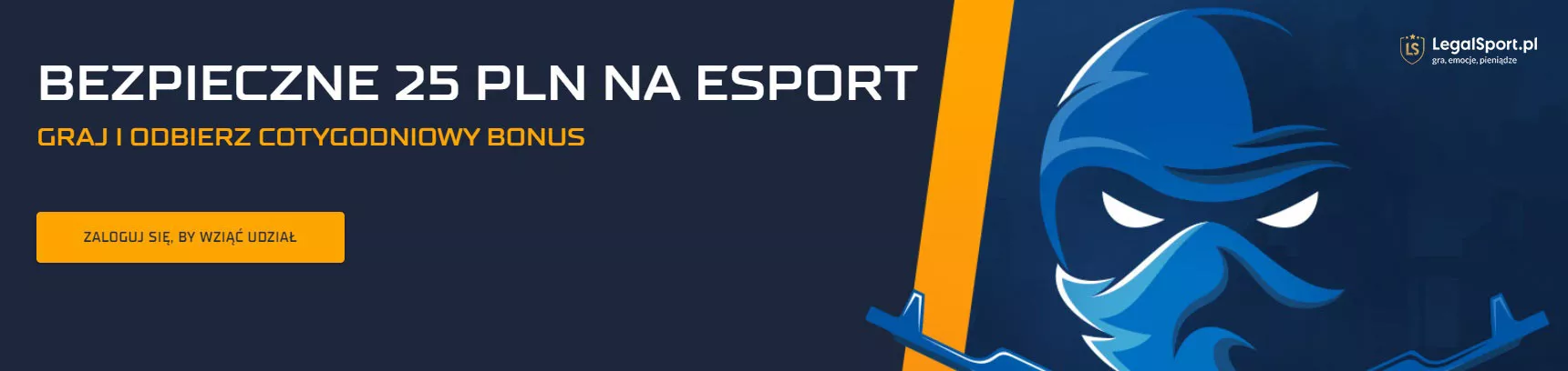 e-sportowa promocja w STS Zakłady Bukmacherskie - cashback na konto typerskie