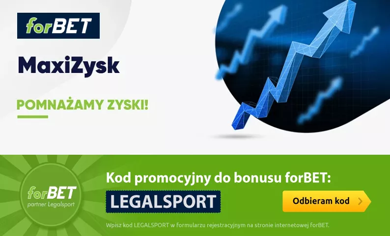 Promocja forBET MaxiZysk - mnożnik wygranych dla trafionych kuponów bukmacherskich online