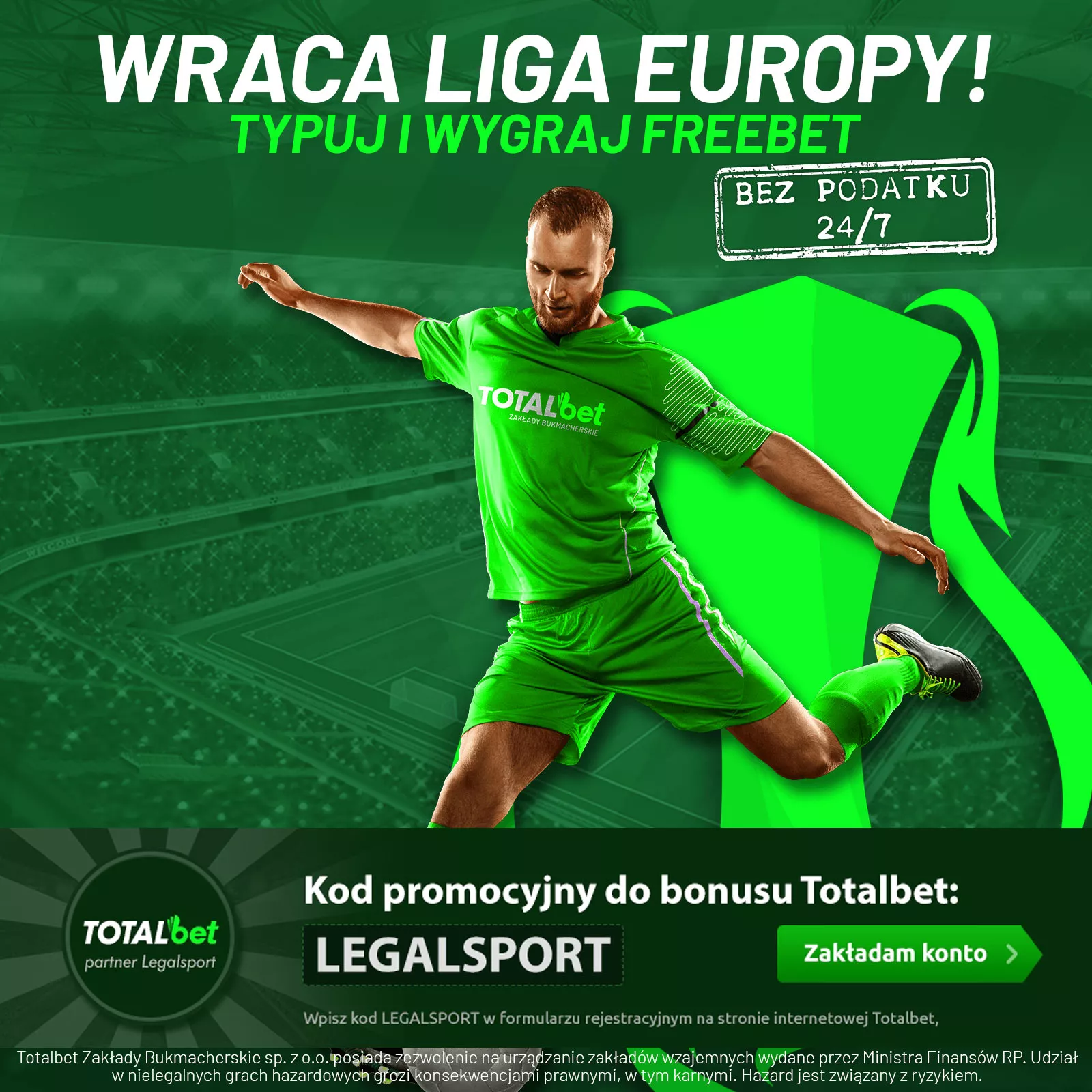 Freebet Liga Europy