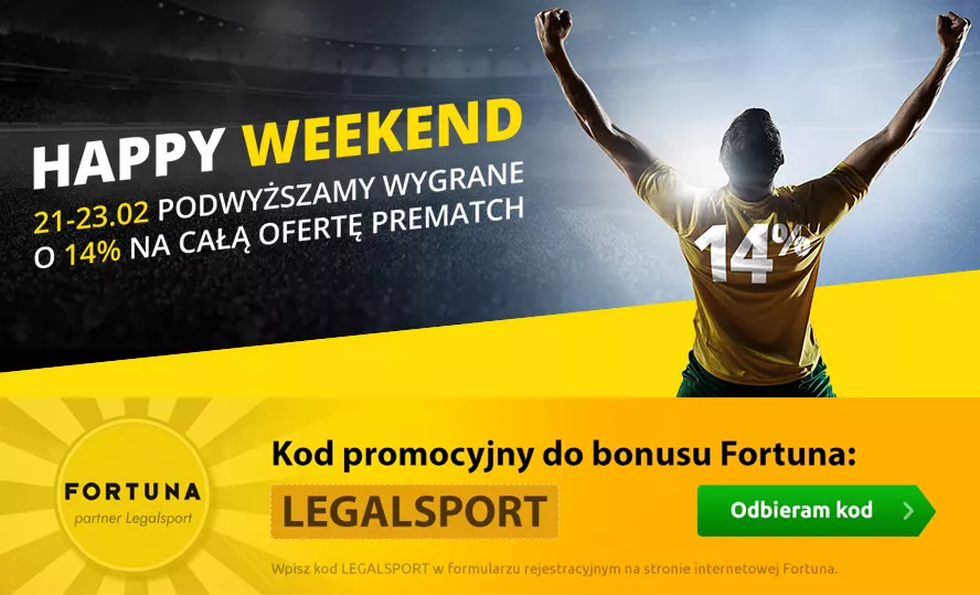Happy Weekend bez podatku w Fortuna