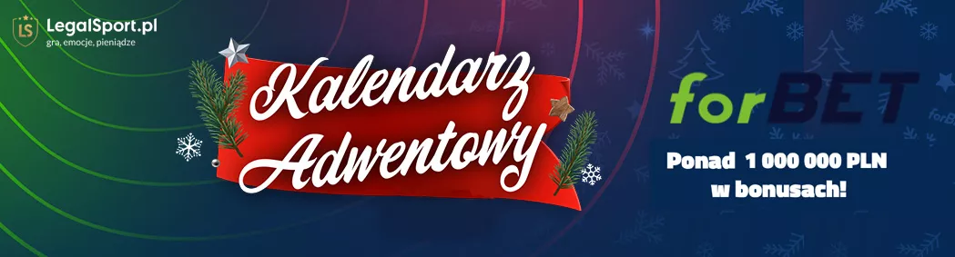forBET online - świąteczne promocje dla graczy w kalendarzu adwentowym