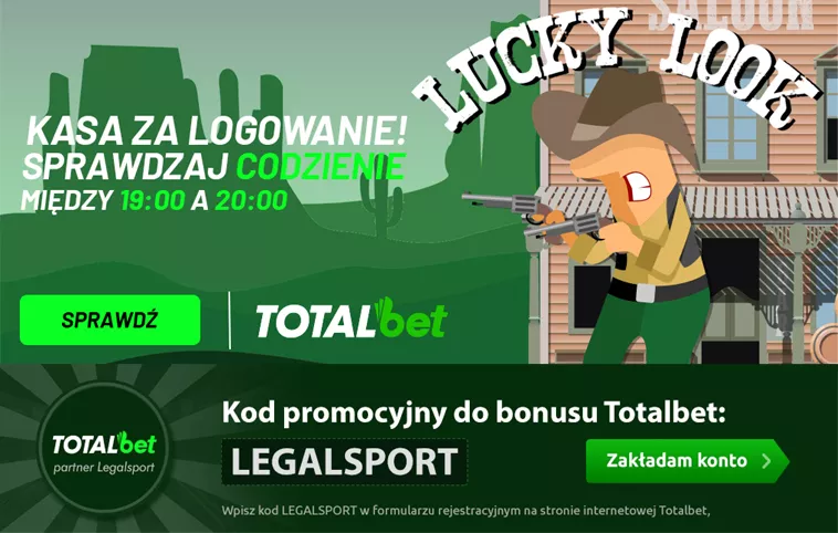 Lucky Look - loteria z nagrodami dla graczy w TOTALbet online