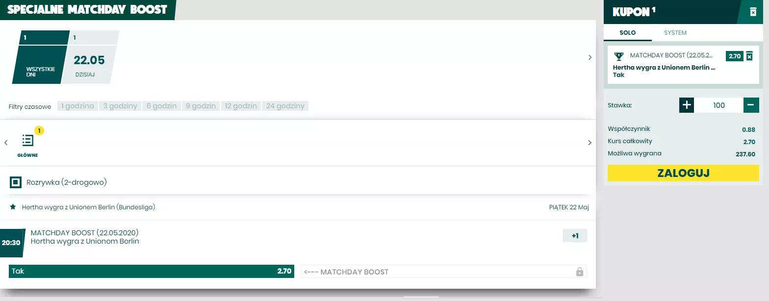 Betfan boost na derby Berlina: Hertha BSC vs Union