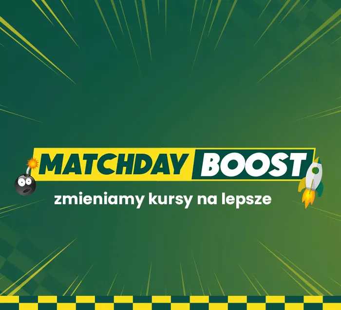 PODWYŻSZONE KURSY MOŻNA ŁĄCZYĆ Z INNYMI TYPAMIDozwolone są wszystkie kombinacje z typami prematch i na żywo