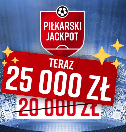 Piłkarski Jackpot w Betclic Zakłady Bukmacherskie na ligę niemiecką. Do zgarnięcia 25 tysięcy złotych.