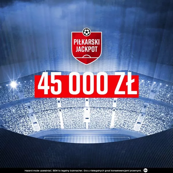 Bonus piłkarski Jackpot w Betclic  na Ekstraklasę z kodem promocyjnym