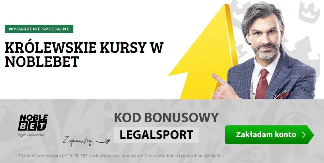 Plan wysokich kursów - okazje w Noble Bet