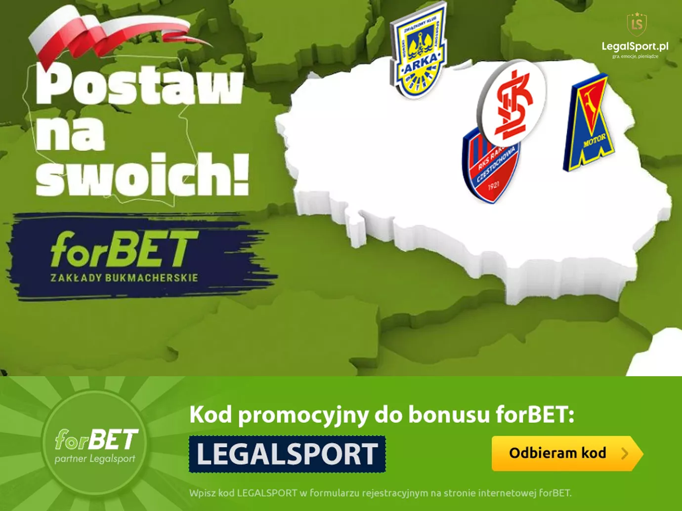 Postaw na swoich - ranking forBET