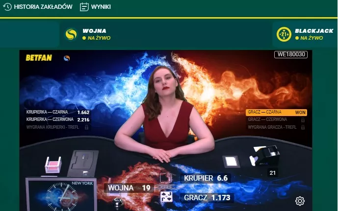 BETFAN online - karcianki