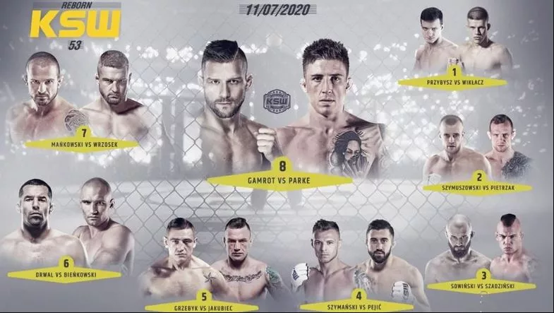 Jakie walki w ramach KSW 53 Reborn można obstawiać w TOTALbet online?