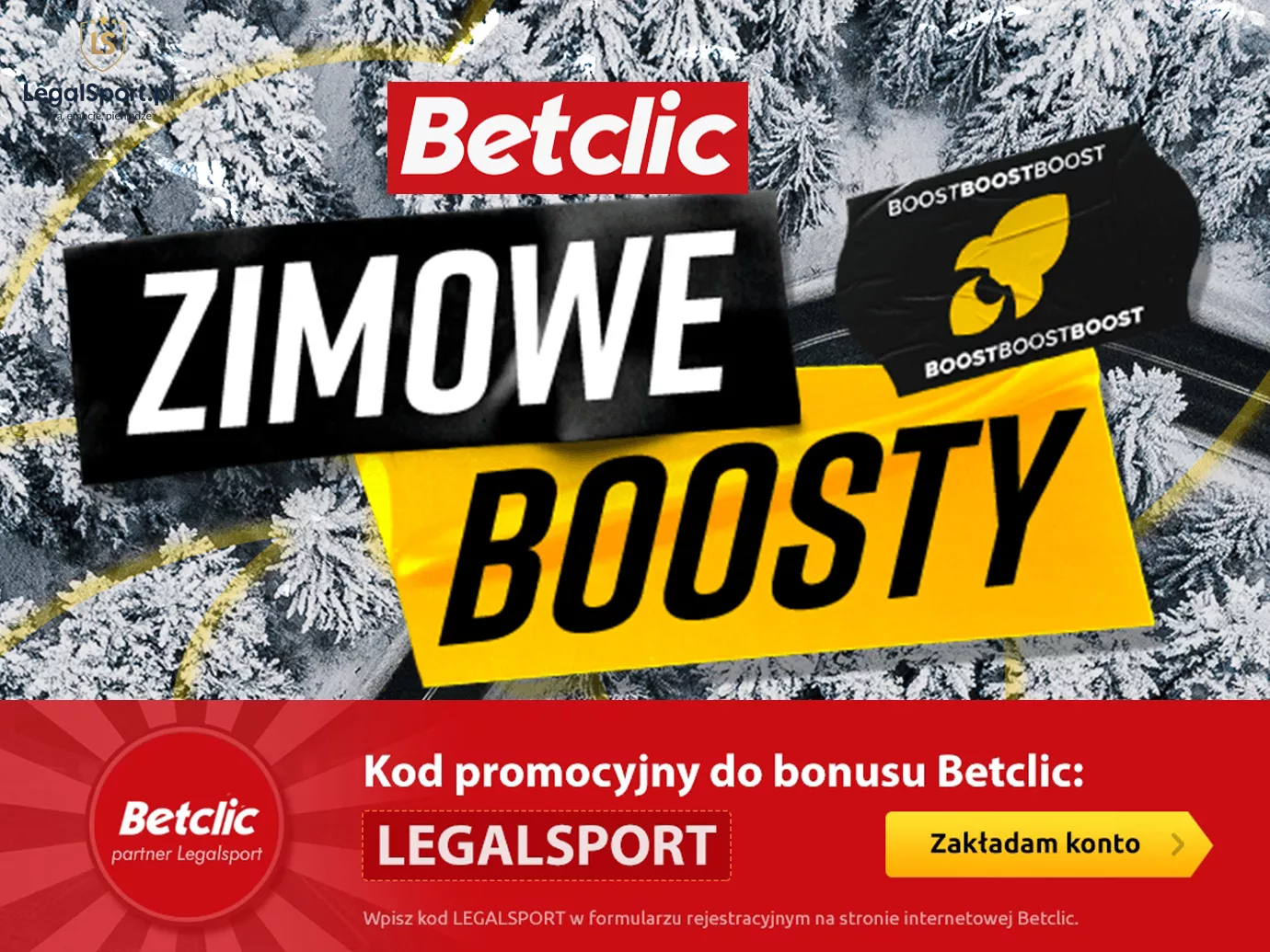 Betclic Zimowe Boosty - mega promocja kursowa na mecze LM i LE