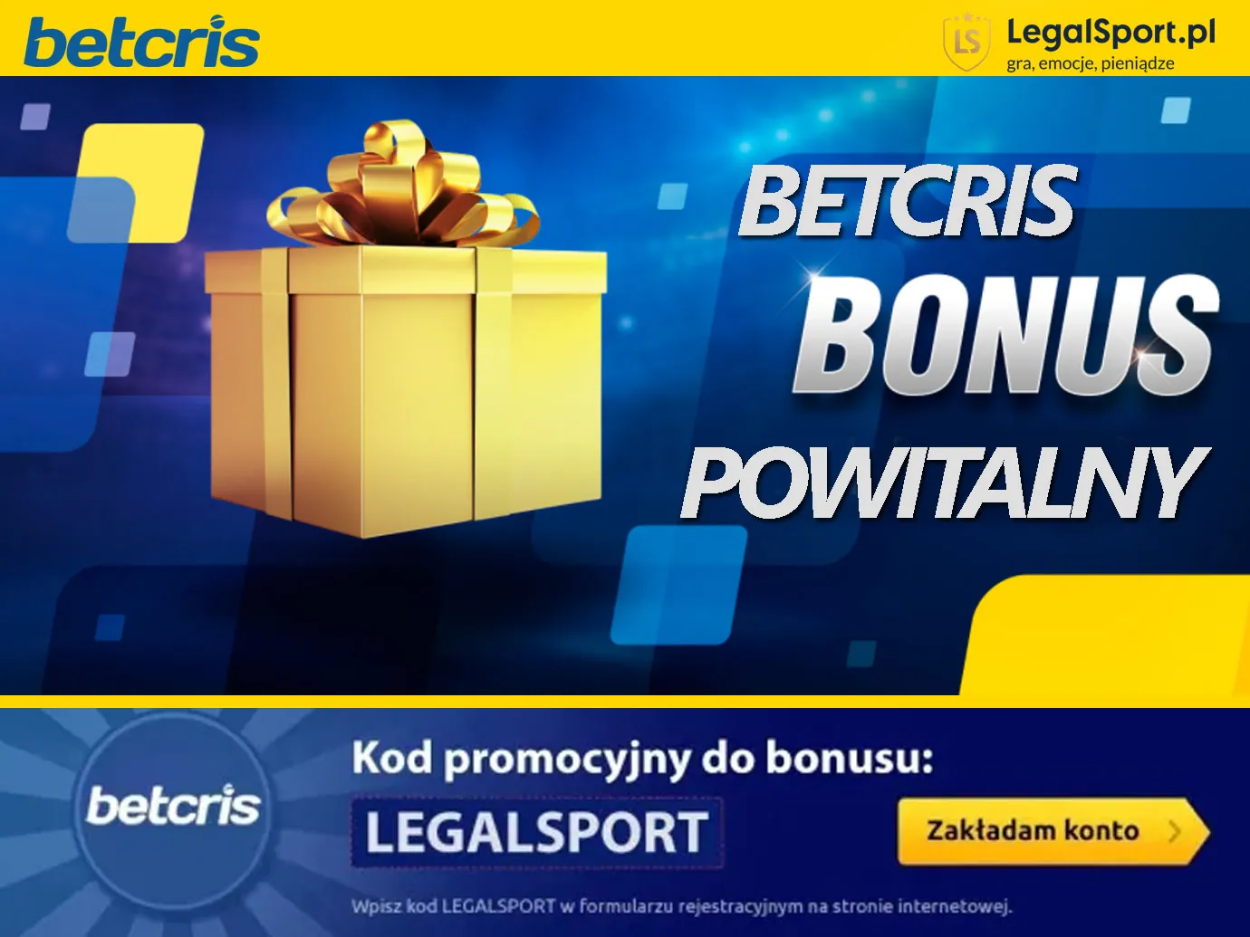 Betcris bonus