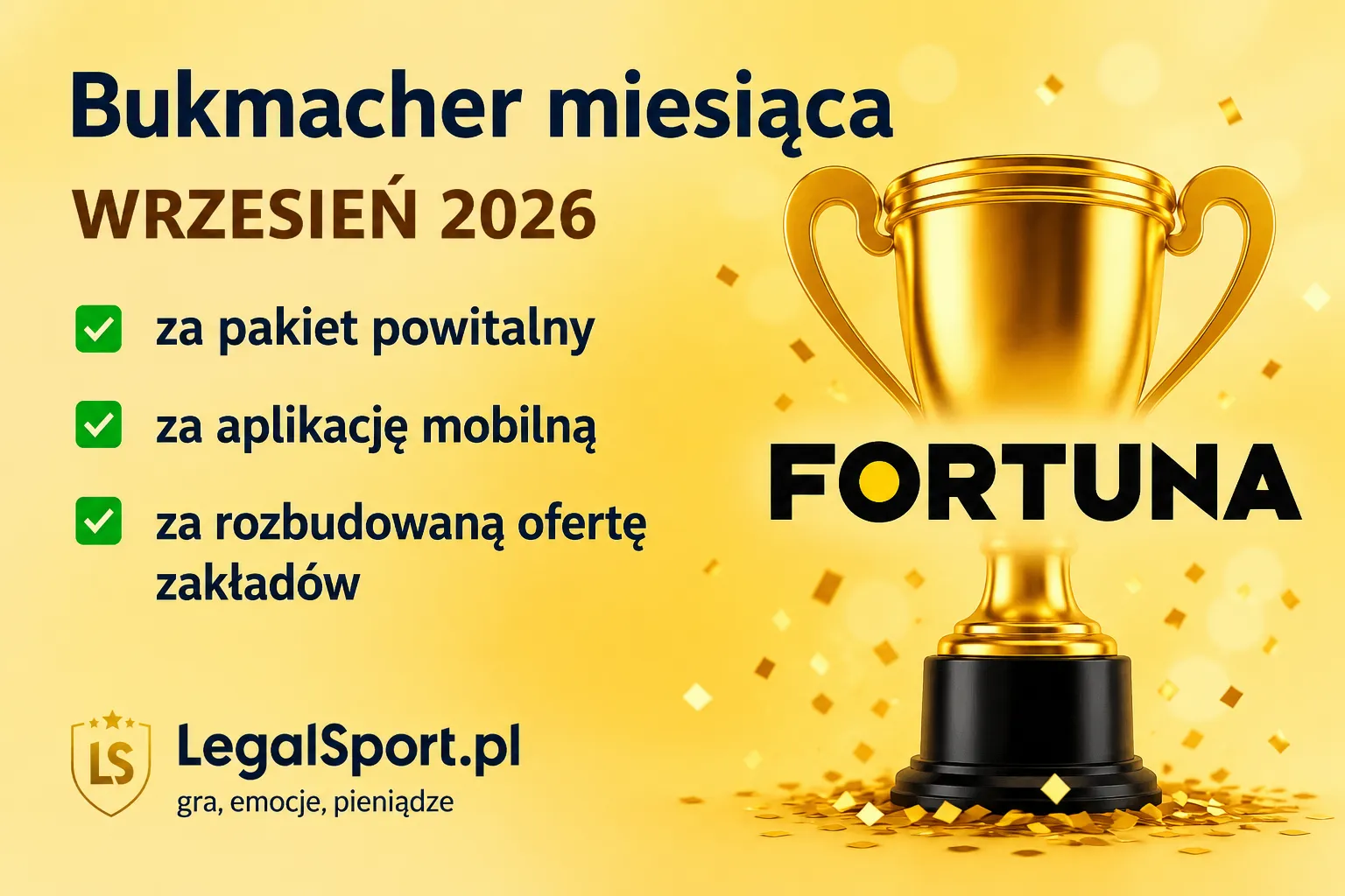 Bukmacher miesiąca