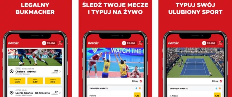 Dlaczego warto stawiać zakłady bukmacherskie w apce Betclic?