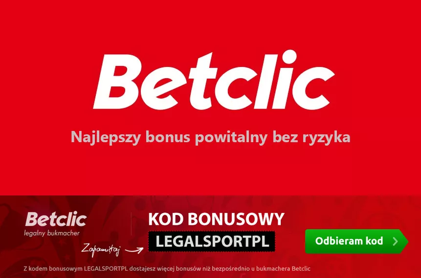 Najlepsze bonusy po użyciu promocyjnego kodu - nagroda na start w Betclic