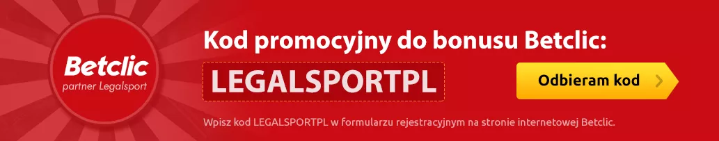 Konto bukmacherskie Betclic z kodem bonusowym - infografika