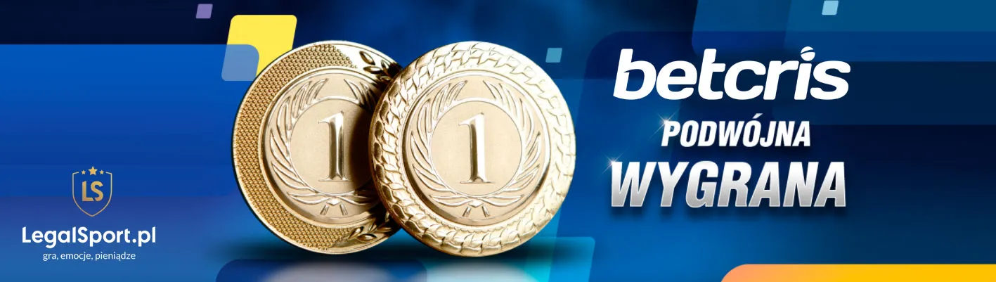 Podwójna wygrana w Betcris - baner promocji