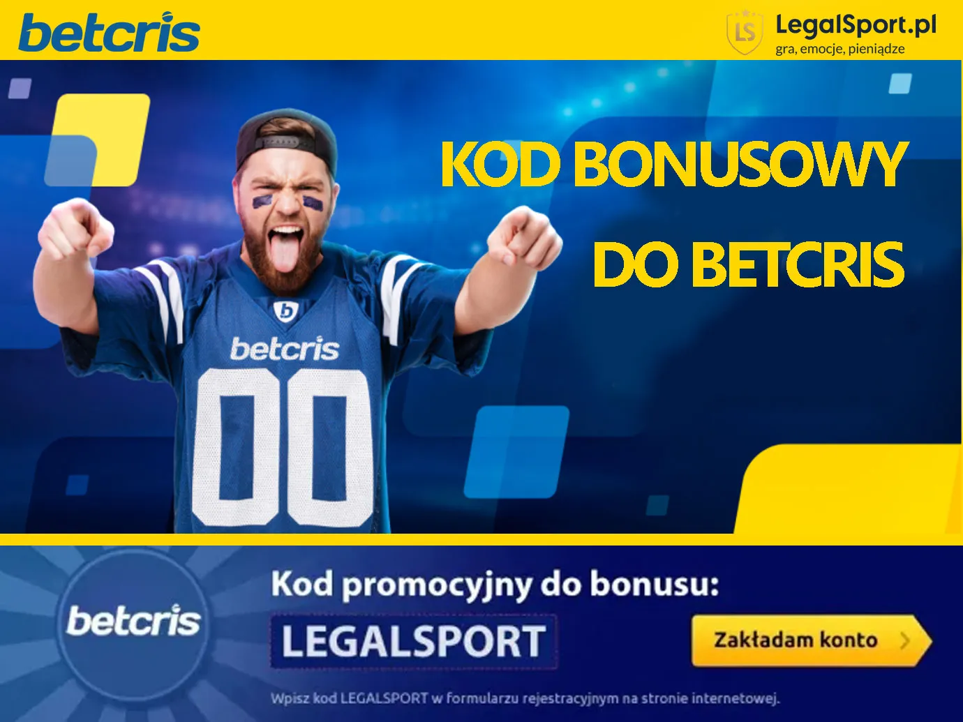Kod promocyjny do Betcris na wrzesień 2023