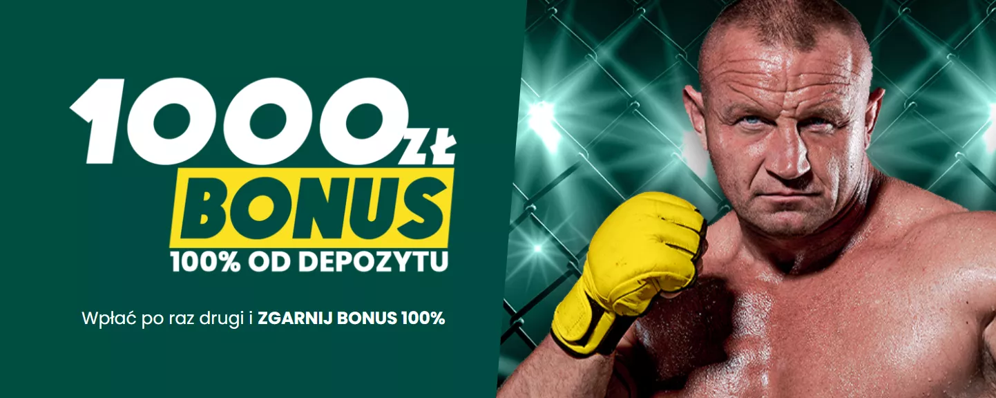 Baner do promocji za drugą wpłatę - BETFAN Zakłady Bukmacherskie