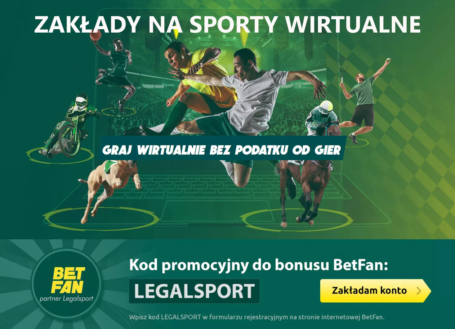 Sporty wirtualne w BETFAN