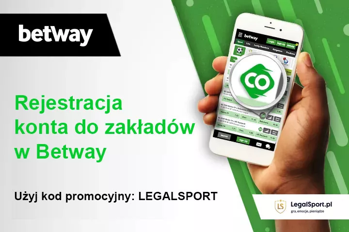 Rejestracja darmowego konta w Betway 