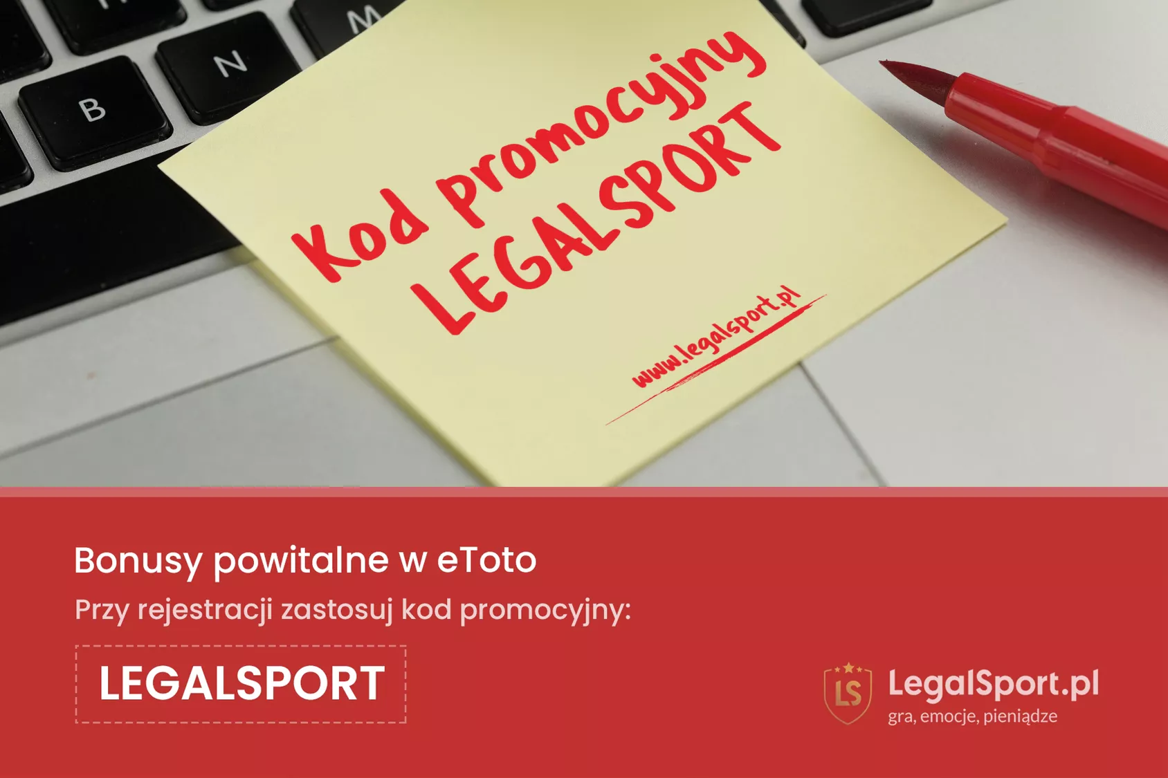 Kod bonusowy w eToto Zakłady Bukmacherskie - zdjęcie do tekstu