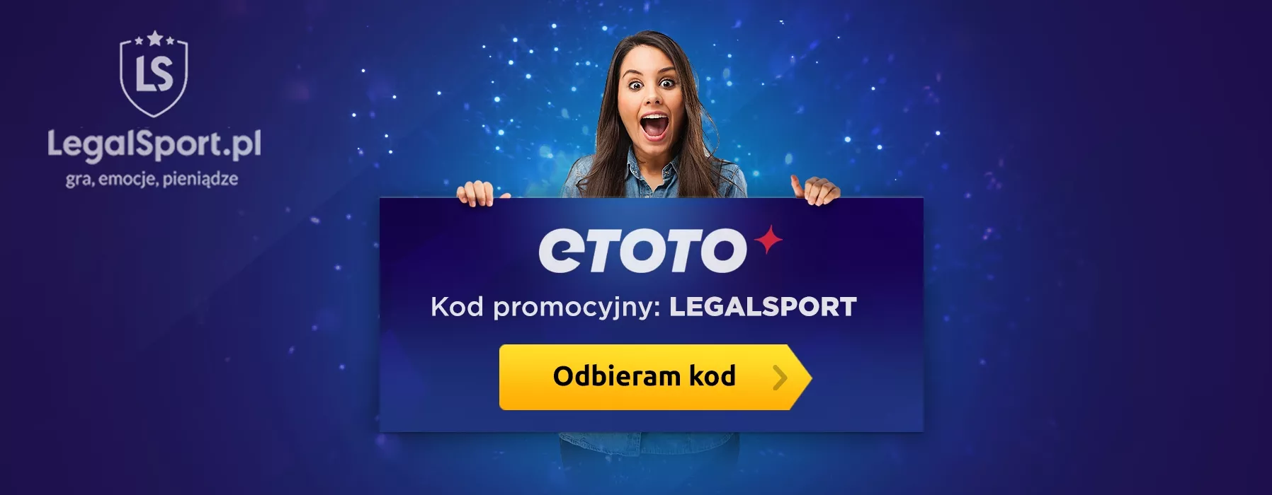 Kod do eToto Zakłady Bukmacherskie zwiększający bonusy powitalne