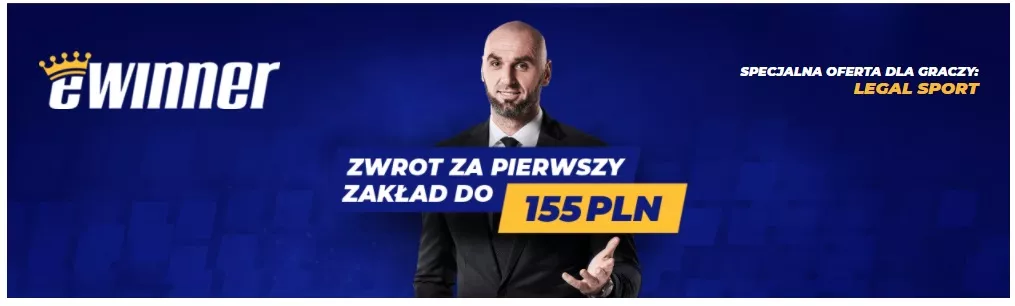 Premia na start z kodem - zakład bez ryzyka 155 PLN