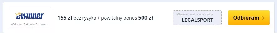 Bonus powitalny z kodem w eWinner