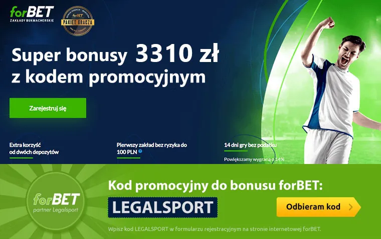 forBET kod promocyjny | maj 2024