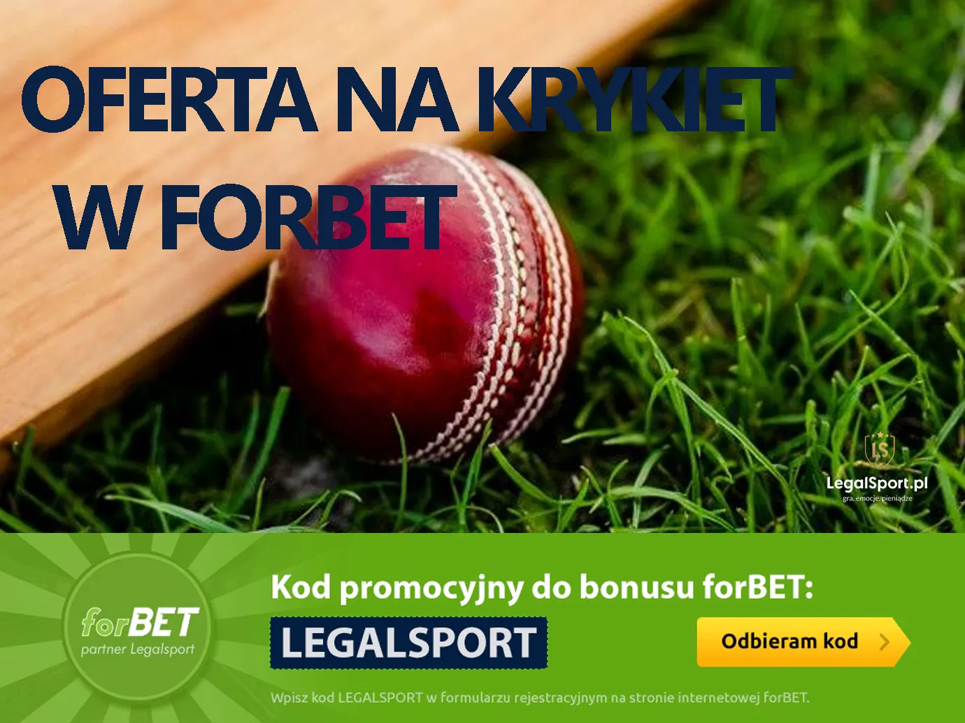 Oferta na krykiet w forBET